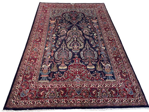 Tappeto orientale kashmar - tappeto, con