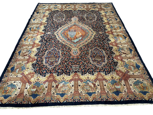 Tappeto orientale annodato - , a