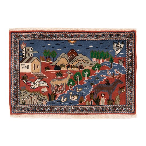 Tappeto orientale annodato - , a