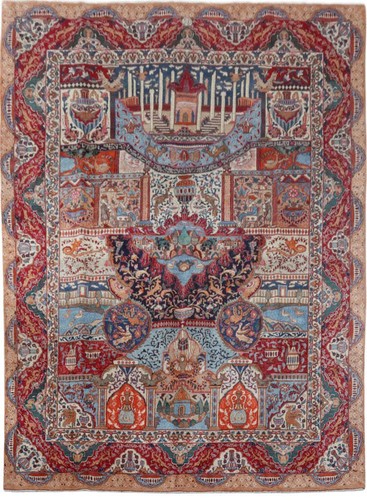 Tappeto kashmar 10x13 - kashmar, 10x13'
